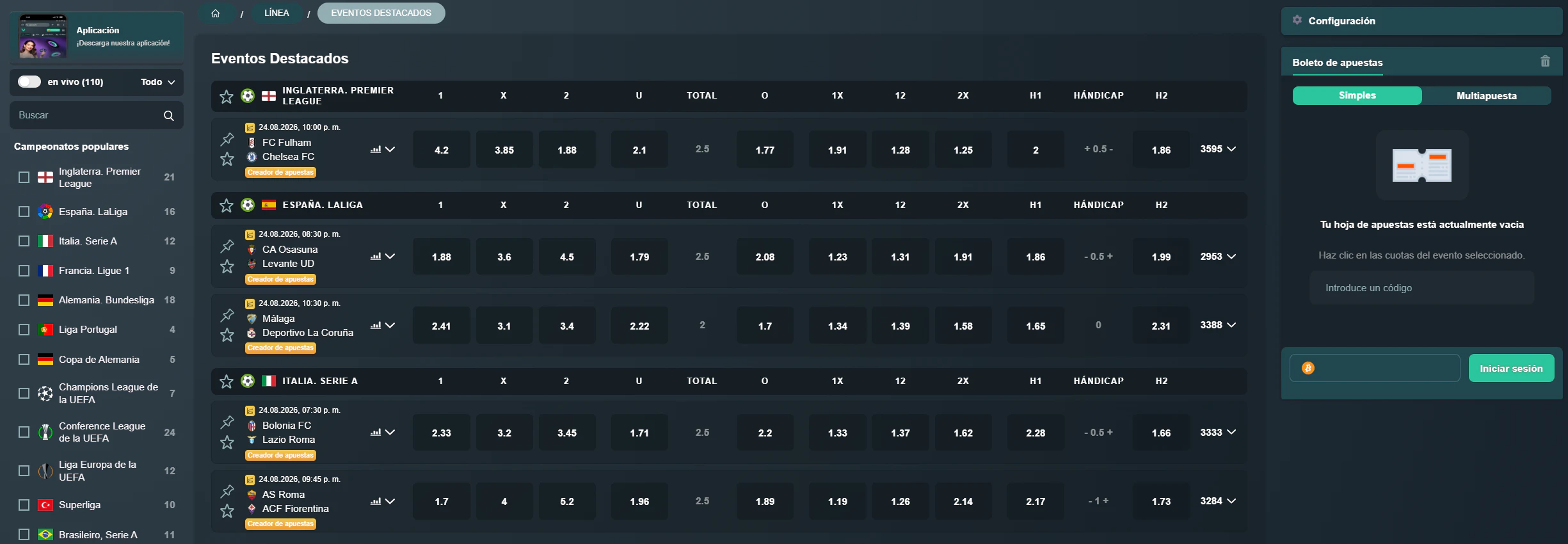 Apuestas deportivas y eSports